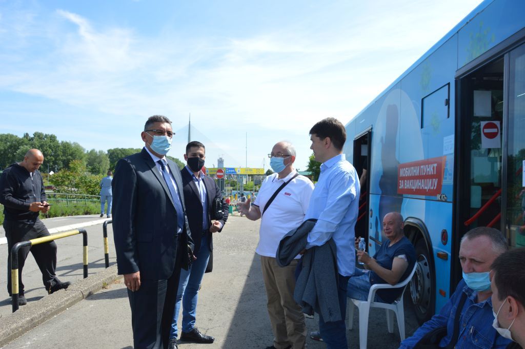 Vakcinacija u Autobusu na Adi Ciganliji