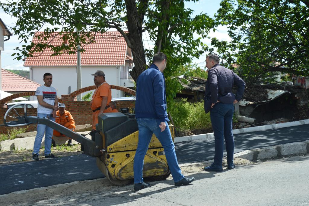 Završetak Izgradnje Trotoara u Ulici Stevana Filipovića u Železniku