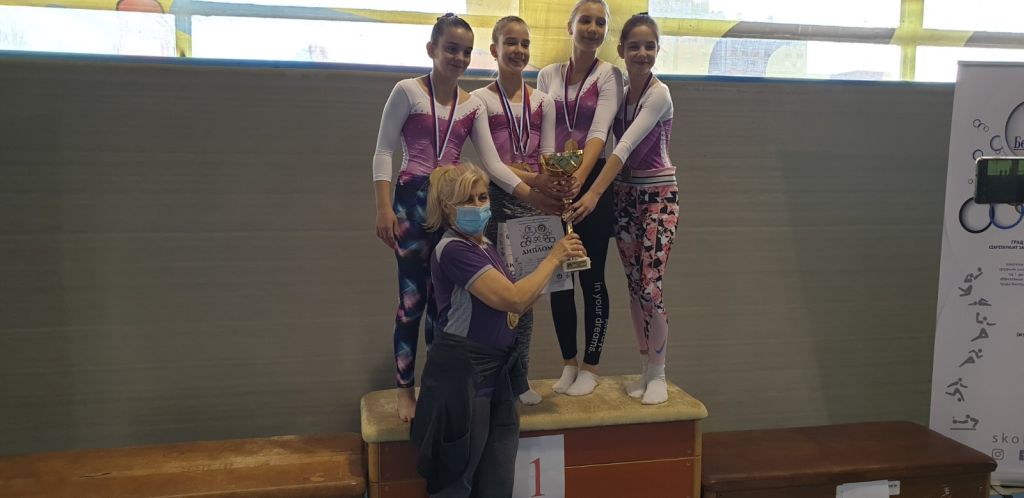 Uspeh Mladih Gimnastičarki na Čukarici