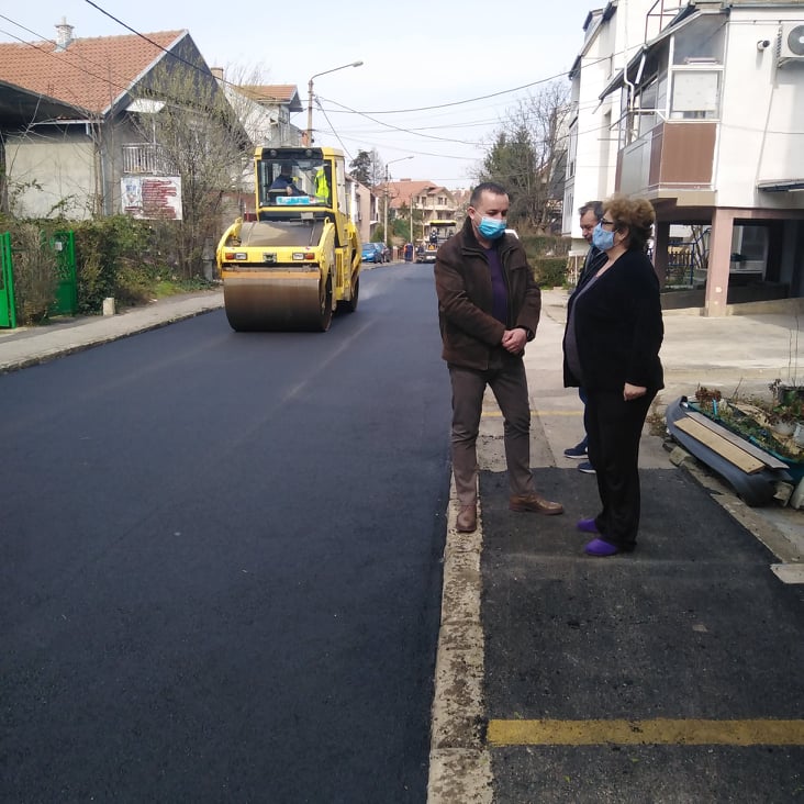 Završeno uređenje Prištinske ulice na Čukarici