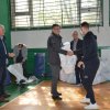 Predsednik opštine Čukarica Srđan Kolarić uručio je danas pakete sa sportskim rekvizitima i opremom sportskim klubovima sa Čukarice. 