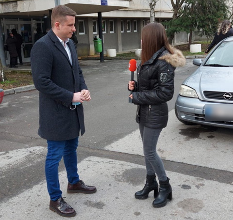 Otvoren punkt za vakcinaciju u Krnjači Otvoren punkt za vakcinaciju u Krnjači