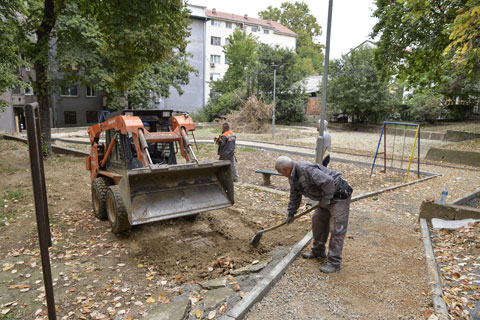 Uređenje Međublokovskih Prostora na Teritoriji Opštine Palilula