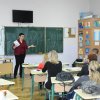 Aktiv stručnih saradnika Gradske opštine Zemun u Osnovnoj školi ''Petar Kočić'' organizovao je promociju knjiga finske književnice Sabire Stalberg koja na inovativan i pionirski način piše ''knjige lake za čitanje''.