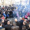 Na Badnji dan, 6. januara, predsednik Gradske opštine Zemun Dejan Matić sa saradnicima, po narodnom i crkvenom običaju, naložili su badnjak na platou ispred opštinskog zdanja u prisustvu sveštenstva i mnogobrojnih građana