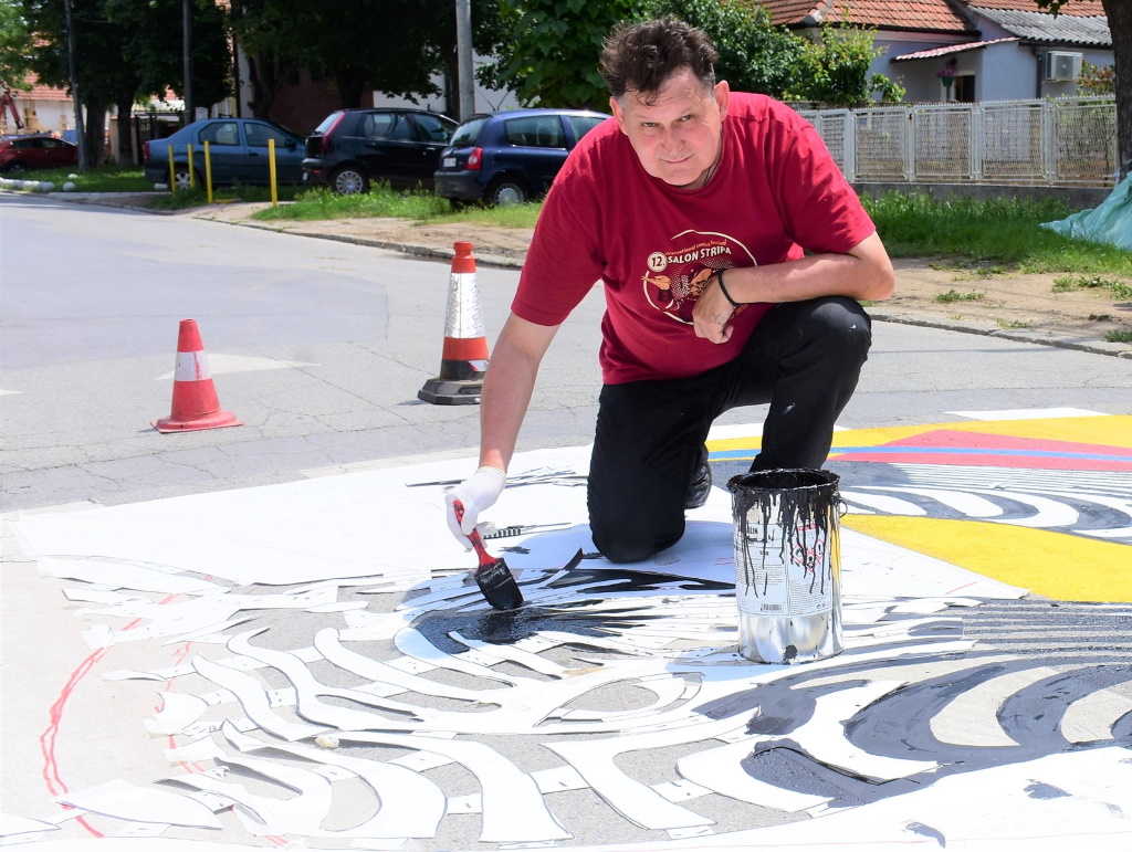 Još Jedna Pešačka Zona Ispred Škole u Zemunu