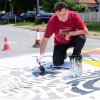 Akademski slikar Miloje Mitrović oslikao je 4. juna još jedan pešački prelaz koji se nalazi ispred Osnovne škole ''Gornja Varoš''.  