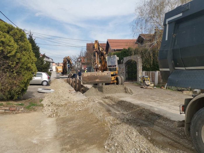 Nastavak Radova na Izgradnji Kanalizacije u Altini u Zemunu Nastavak Radova na Izgradnji Kanalizacije u Altini u Zemunu