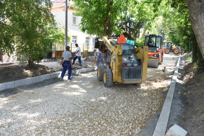 Radovi u Ulici Sibinjanin Janka u Zemunu