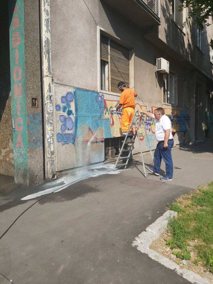 Uklanjanje Grafita u Zemunu