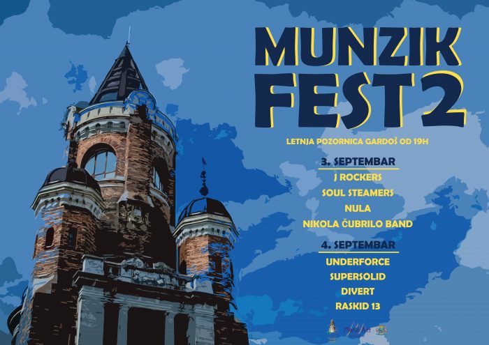 Drugi Munzik Fest na Gardošu