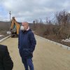Vladan Jeremić, predsednik Gradske opštine Zvezdara, obišao je sa saradnicima, završne radove na izgradnji nove saobraćajnice kojom će biti povezane opštine Grocka i Zvezdara.
