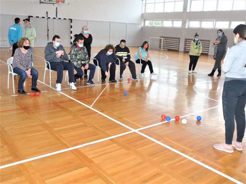 Inkluzivni turnir u boćanju održan u SC „Olimp - Zvezdara”