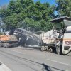 Sunčan nedeljni dan vredni radnici JKP „Beograd put“ iskoristili su za pojačanje intenziteta radova na rekonstrukciji ulice LJubice Luković.