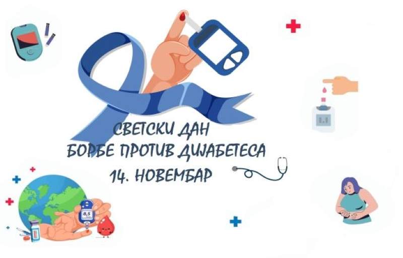 Svetski dan borbe protiv šećerne bolesti – 14. novembar 2024. godine Svetski dan borbe protiv šećerne bolesti – 14. novembar 2024. godine